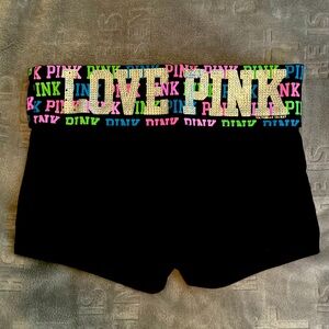 Victoria Secret Love Pink yoga shorts